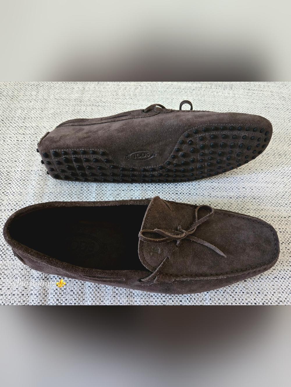 NWT TOD'S Gommino Brown Suede Driving Loafers Size:11 Made In Italy